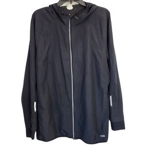 Champion Men's Soft Lightweight Jacket Thumb Holes in‎ Sleeves size XXL Black